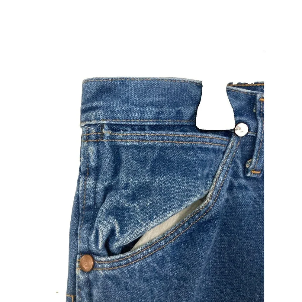 Men's Wrangler Cowboy Cut Jeans 13MWZ Medium Wash Blue Size 40x30